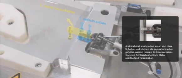 Augmented Reality Prozessunterstützung von Wartung und Instandhaltung von Maschinenbauanlagen