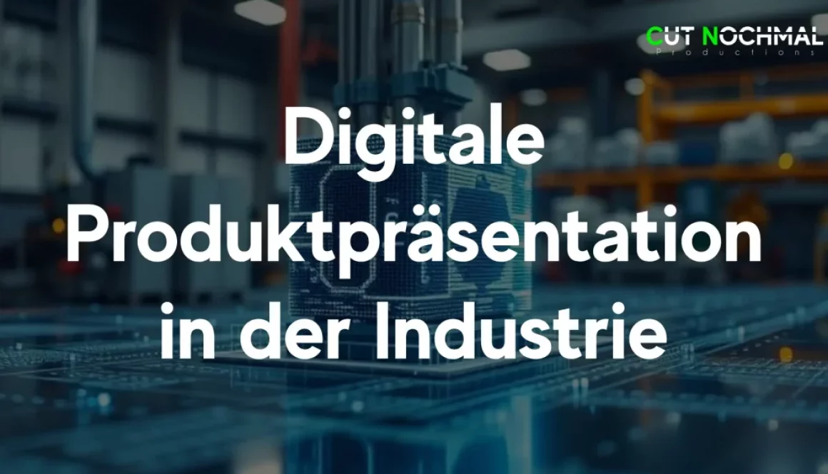 Digitale Produktpräsentation in der Industrie Maschinenbau Anlagenbau B2B Marketing Sales Vertrieb technisch industriell anlage Produkt erklären Präsentieren überzeugen kunden gewinnen