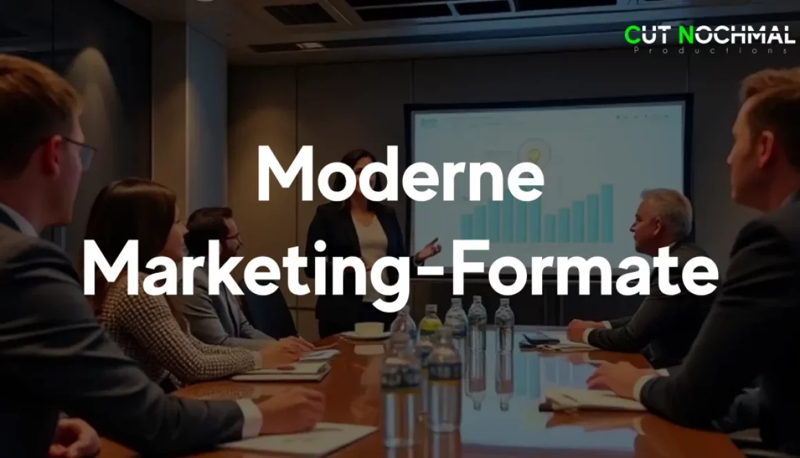 Moderne Marketing Formate 2025 Guide für Marketing B2B Industrie Maschinenbau Anlagenbau Produkte Werbung