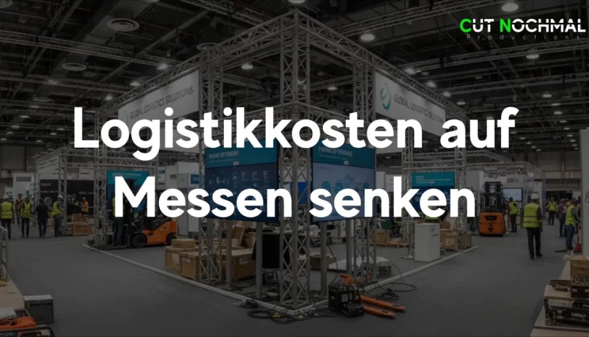 Logistikkosten auf Messen senken: Wie Maschinenbauer auf Messen Ihre Kosten für Stände und Messestände drastisch senken