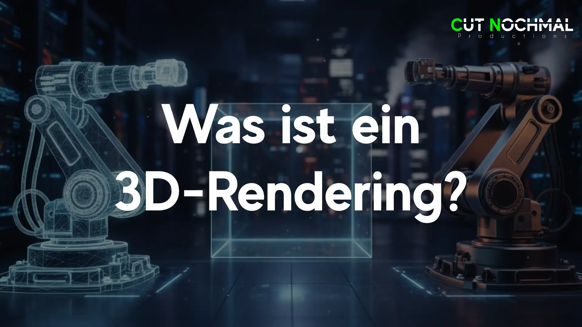 Was sind 3D-Renderings? 3D-Visualisierung für Maschinenbau Industrie digtiale Medien Industrie virtuelle Showrooms als Symbolbild