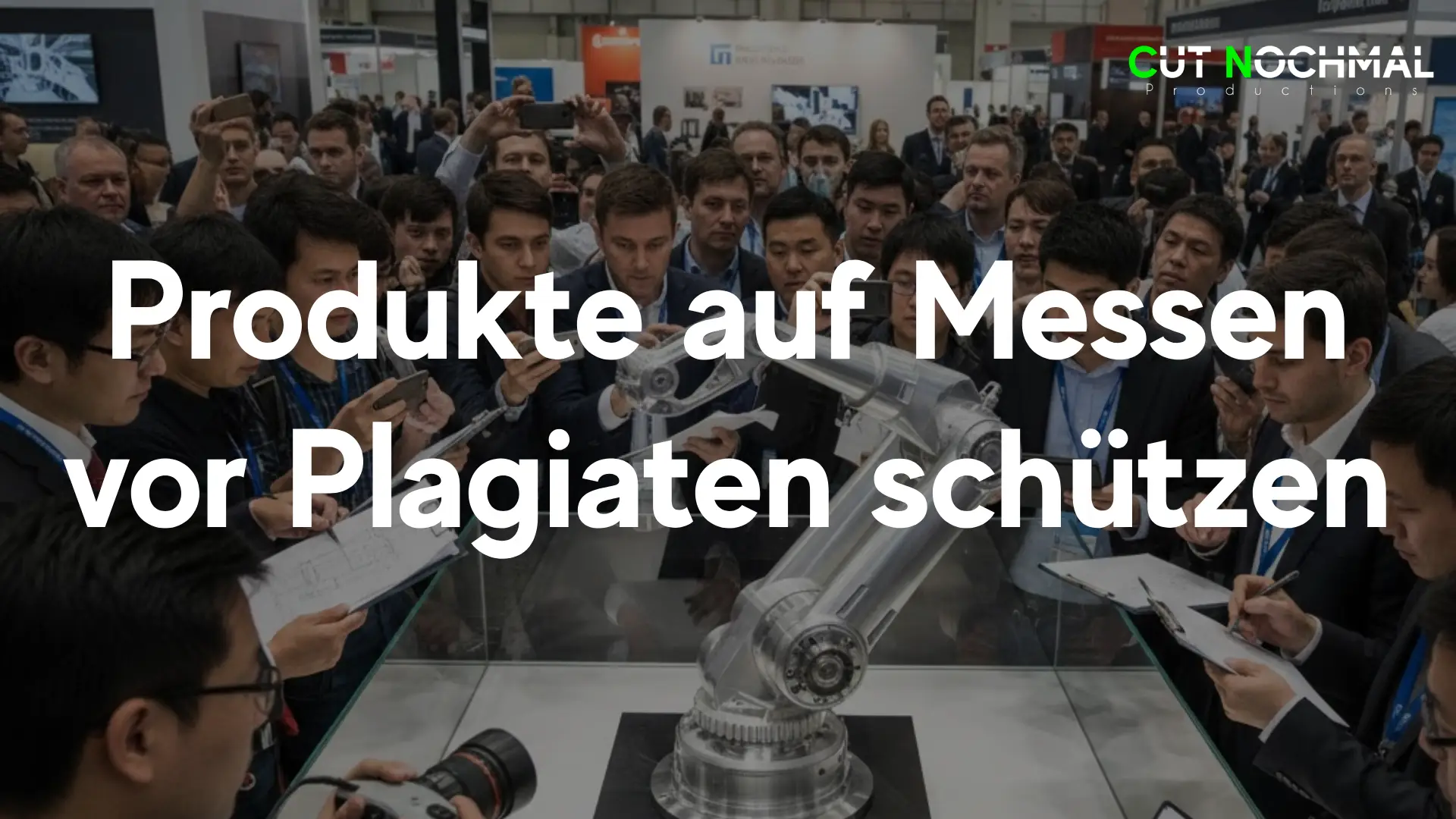 Plagiate auf Messen verhindern Produtke schützen vor DIebstahl kopie maschinen maschinenbau