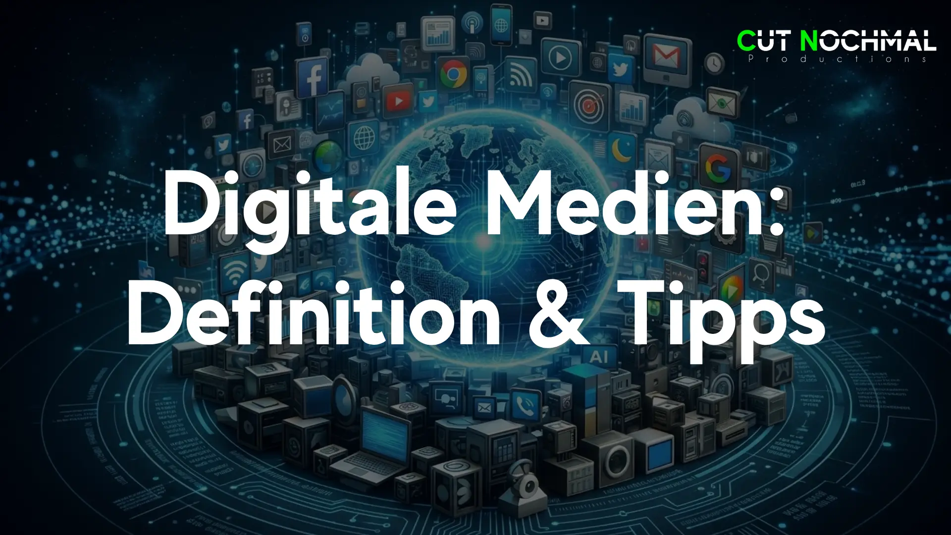 Digitale Medien Definition Was sind digitale Medien im Marketing und in der Industrie Kommunikation für Vertrieb und Unternehmen wie Maschinenbau