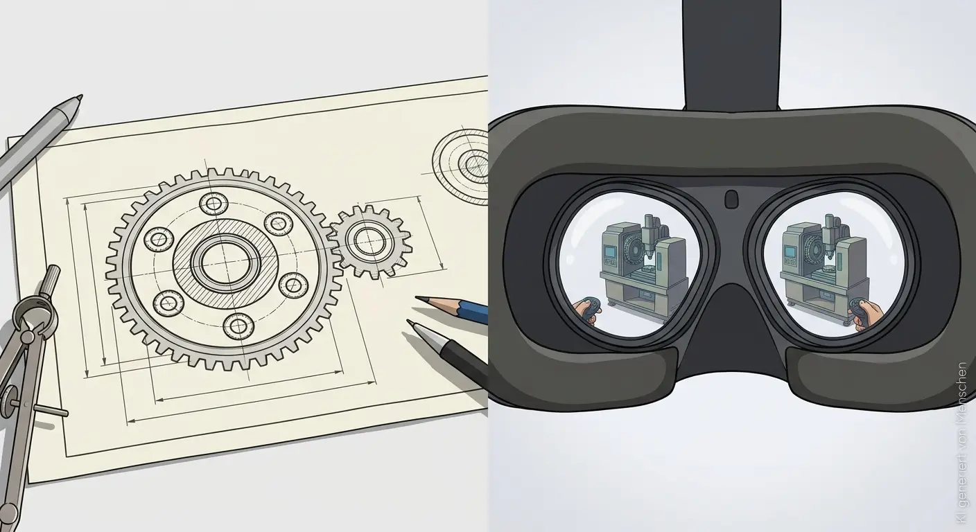 Virtual Reality Maschinenbau Vergleich